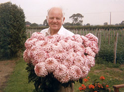 Walter, and his Prize-Winning Dahlias